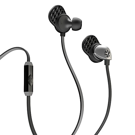 JLab® Epic Premium Earbuds, Black/Gray