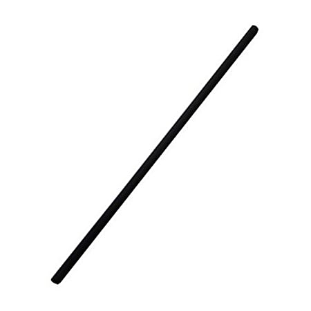 Boardwalk Single Tube Stir Straws 5 14 Black 1000 Straws Per Pack Carton Of  10 Packs - Office Depot