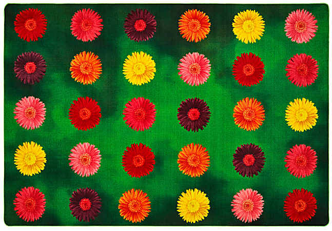 Carpets For Kids Rug, 6' x 9', Flower Power Seating