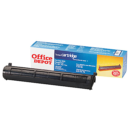 Office Depot® Brand 76 (Panasonic KX-FA76) Remanufactured Black Fax Toner Cartridge