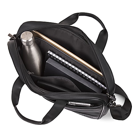 Vegan leather briefcase new arrivals