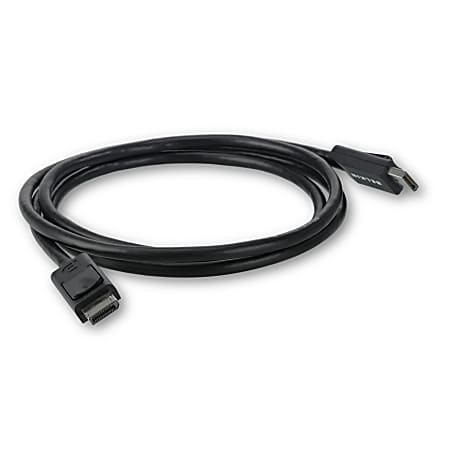 Belkin 3ft DisplayPort Cable with Latches Video/Audio - DP 4K M/M - Black - Male - DisplayPort Male - 3ft - Black