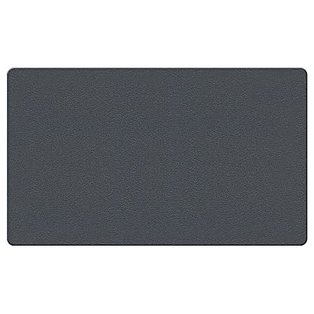 Ghent Fabric Bulletin Board With Wrapped Edges, 36" x 46-1/2", Gray