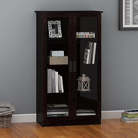 Flash Furniture 4 Shelf Wooden Book Magazine Display Stand 39 716 H x 31 12  W x 11 34 D Natural - Office Depot
