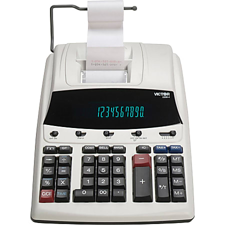 Victor® 1230-4 12-Digit Commercial Printing Calculator