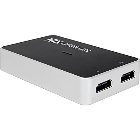 Plugable HDMI Capture Card USB 3.0 and USB-C, Record, Stream and Go Live with DSLR, 1080P 60FPS, HDMI Passthrough  - USBCCAP60
