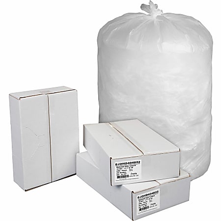 Everyday Genuine Joe High-Density Can Liners - 45 gal Capacity - 40"x 46" - 0.71 mil (18 Micron) Thickness - HD404822