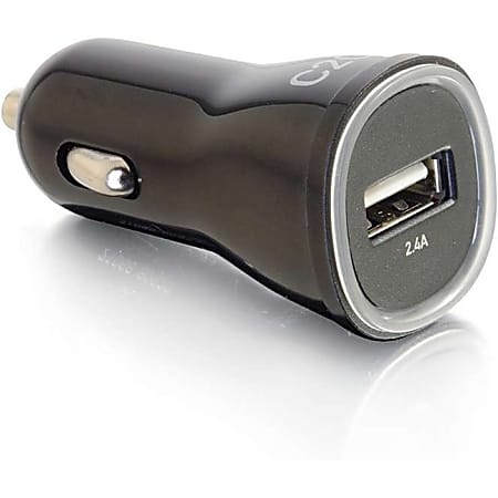 Legrand 1-Port USB Car Charger, 2.4A Output -