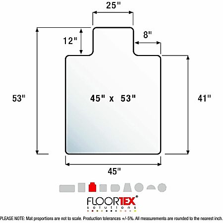 Advantagemat Plus APET Lipped for Hard Floors - 45