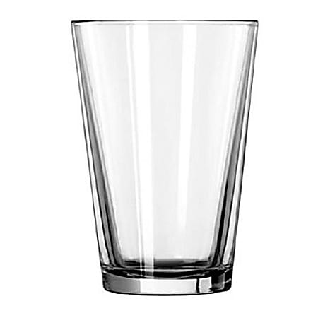 Libbey Glassware Restaurant Basics Hi-Ball Glasses, 9 Oz, Clear, Pack Of 24 Glasses