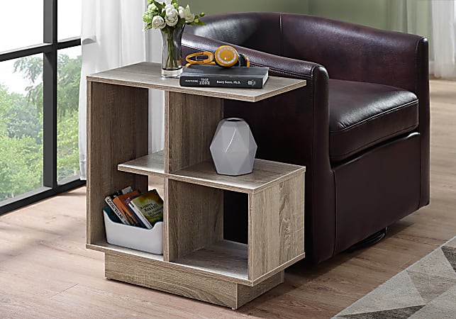 Monarch Specialties Myron Accent Table 24 H x 23 34 W x 11 34 D