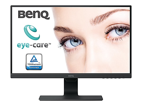 BenQ GW2480 - LED monitor - 23.8" - 1920 x 1080 Full HD (1080p) @ 60 Hz - IPS - 250 cd/m² - 1000:1 - 5 ms - HDMI, VGA, DisplayPort - speakers - black