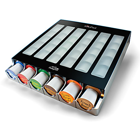 Solofill My Solo Pad Automatic K-Cup® Pods, Coffee Dispenser, 13 3/4", Titanium