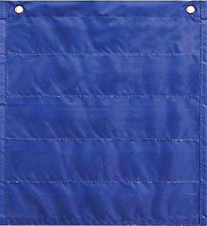 Carson-Dellosa Common Core Daily Standards Pocket Chart, 13" x 14", Blue