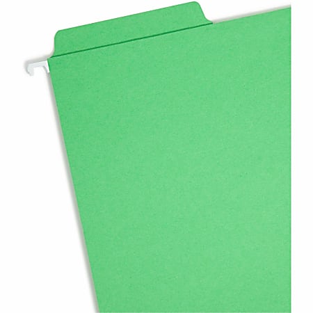 FasTab Hanging File Folders – Letter Size, Red, 20 Per Box, Heavy-Duty Tabs, No Plastic Tabs Needed - View #5