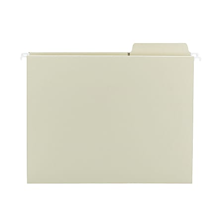 Smead® FasTab® Hanging File Folders, Letter Size, Moss, Box Of 20
