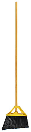 Huskee Angle Sweep Broom, Black/Yellow