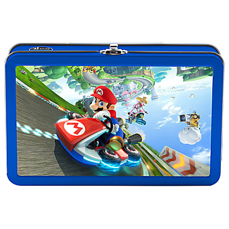IdeaStream Find It Tin Pencil Box, 3D Mario