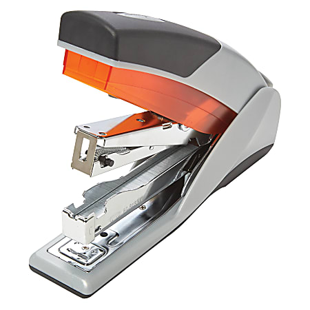 Swingline® Optima® 25 Reduced Effort Stapler, 25 Sheets Capacity,  Orange/Gray