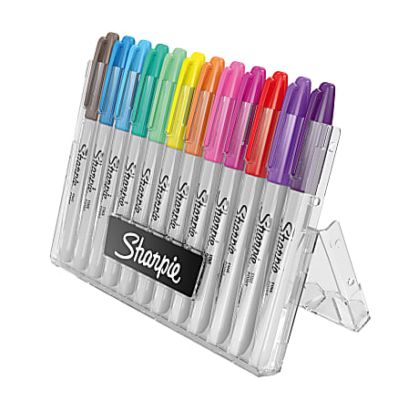 Sharpie Fine Point Permanent Markers - Assorted, 12 pk - Dillons