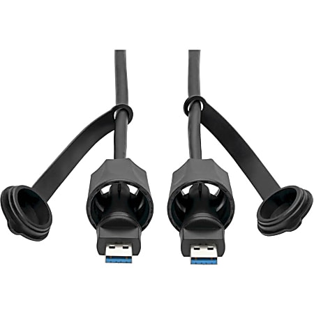 Eaton Tripp Lite Series USB 3.0 SuperSpeed A to A M/M Cable, Industrial - IP68, Shielded, 10 ft. (3.05 m), TAA - U325010IND