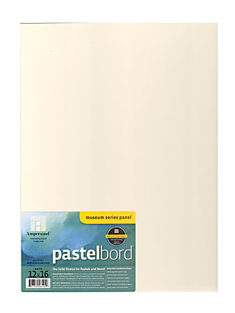 Ampersand Pastelbord, 12" x 16", White