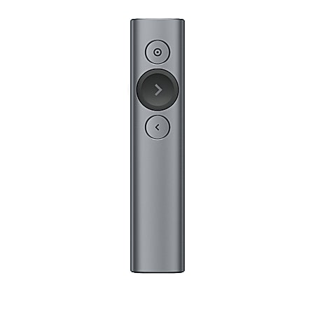SPOTLIGHT PRESENTATION REMOTE SLATE - Office Depot