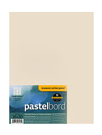Ampersand Pastelbord, 16" x 20", White