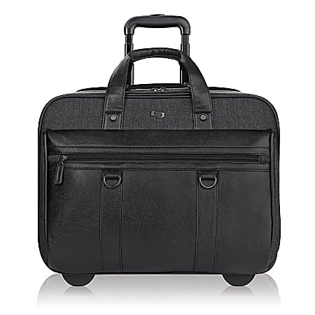 Solo New York MacDougal Rolling Case with 17.3 Laptop Pocket Black ...