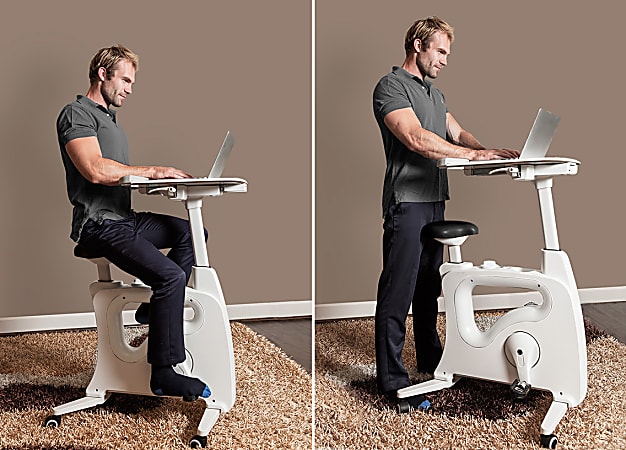 FLEXISPOT desk bike: with desk