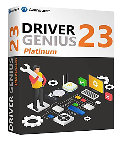 Avanquest&reg; Driver Genius 23 Platinum Edition, For Windows&reg;, Download