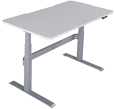 VARIDESK ProDesk Electric Height-Adjustable Desk, 60"W, White
