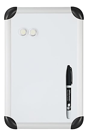 Quartet Magnetic Whiteboard, 11 x 17 Small White Board for Wall, Dry  Erase New