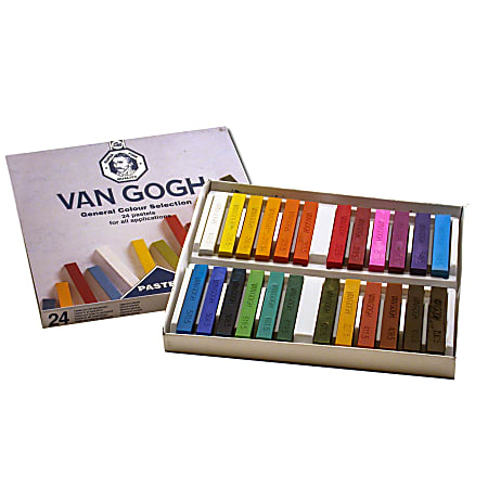 Van Gogh Pastels, Assorted, Set Of 24