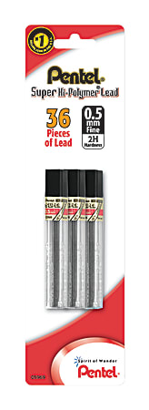 Pentel lead hardness on sale