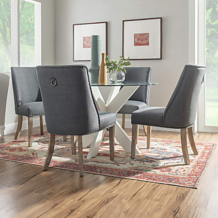 Modern x base dining discount table