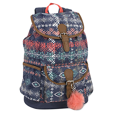Trailmaker Laptop Backpack With 17" Laptop Pocket, Multicolor/Blue