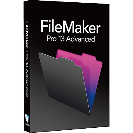 Filemaker Pro v.13.0 Advanced - Complete Product - 1 User - Standard