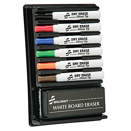 SKILCRAFT® Dry-Erase Marker Kit (AbilityOne 7520-01-352-7321)