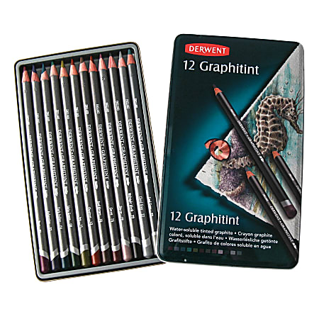 Derwent Graphitint Pencil, Set of 12