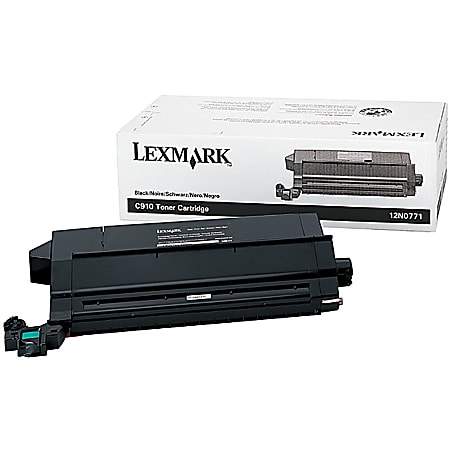 Lexmark™ 12N0771 Black Toner Cartridge