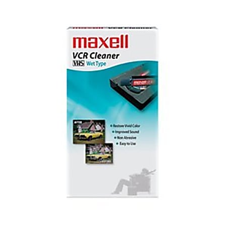 Maxell VHS Head Cleaner