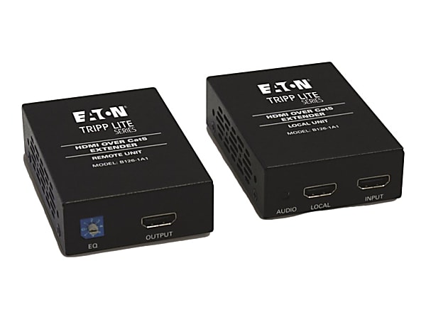 Eaton Tripp Lite Series HDMI Over Cat5/6 Active Video Extender Kit Transmitter Receiver 1080p 200' - Video/audio extender - B1261A1