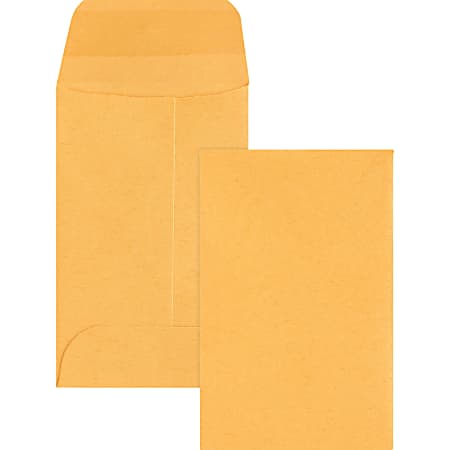 Business Source Small Coin Kraft Envelopes - Coin - #1 - 2 1/4 Business Source Small Coin Kraft Envelopes - Coin - #1 - 2 1/4