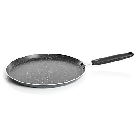 Oster Pallermo Aluminum Griddle Pan, 11-1/16”, Charcoal Pearl