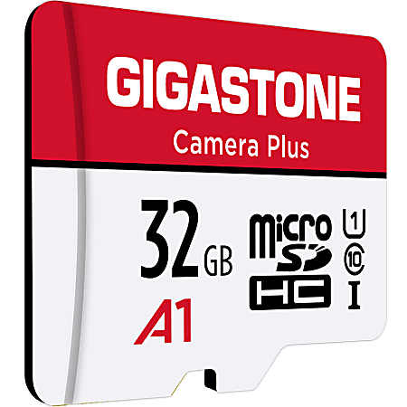 Dane-Elec Gigastone Camera Plus Series MicroSDHC™ Cards, 32GB, Pack Of 5 Cards