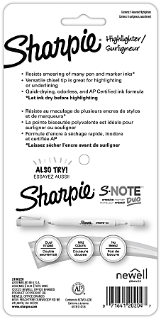 Sharpie 20376: Accent Mini Highlighter – Chisel Point Style