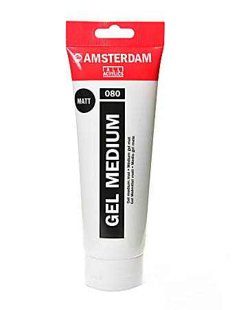 Amsterdam Acrylic Mediums, Gel, Matte, 250 mL, Pack Of 2