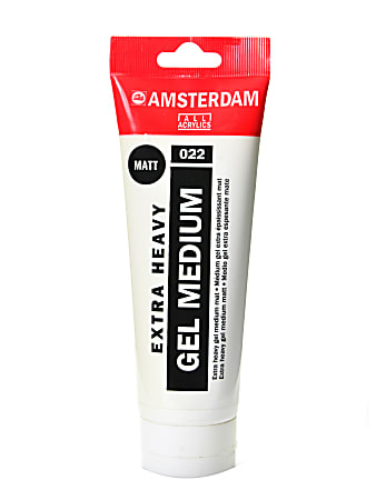 Amsterdam Acrylic Mediums, Extra-Heavy Gel, Matte, 250 mL, Pack Of 2