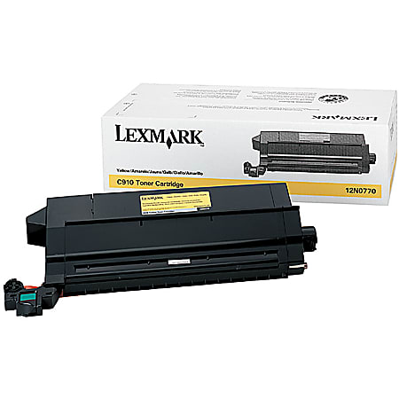 Lexmark™ 12N0770 Yellow Toner Cartridge